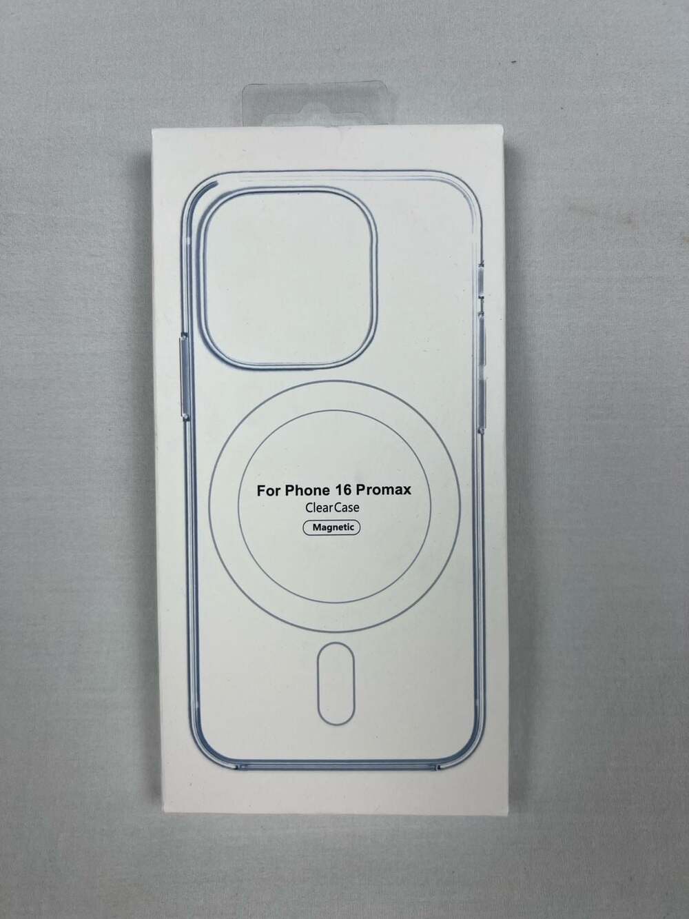 Magnetic Clear Case For iPhone 16 Pro Max